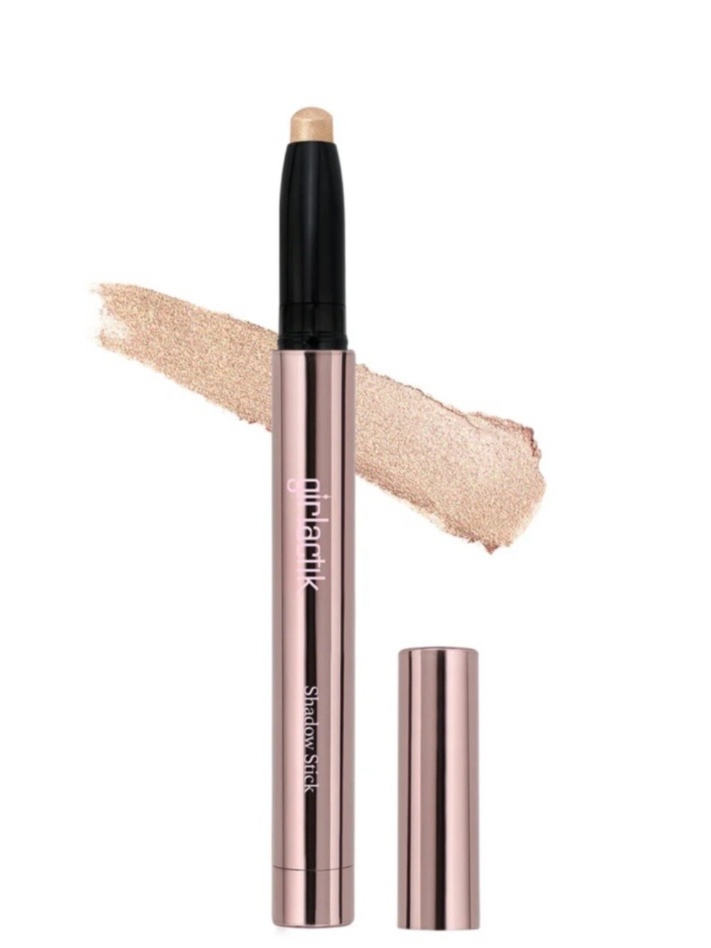 Clairatik Shimmer Stick Eyeshadow - Champagne Beige Glow